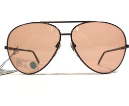 Vintage Serengeti Sunglasses Boomslang Large Brown Frames Red Lenses 62-12-130 - £186.84 GBP
