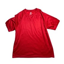 Zeroxposur Shirt Mens Large Sun Protection UPF 50+ Red Pullover Polyester SS - £8.50 GBP