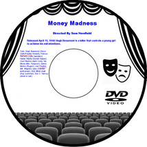 Money Madness 1948 DVD Movie Film noir Hugh Beaumont Frances Rafferty Harlan War - £3.98 GBP