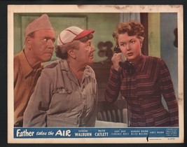 Father Takes the Air 11&quot;x14&quot; Lobby Card M&#39;liss McClure Florence Bates G - £29.88 GBP