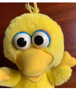 Vtg Sesame Street Big Bird 10&quot; Plush Stuffed Animal Toy Tyco 1995 Jim He... - £8.12 GBP