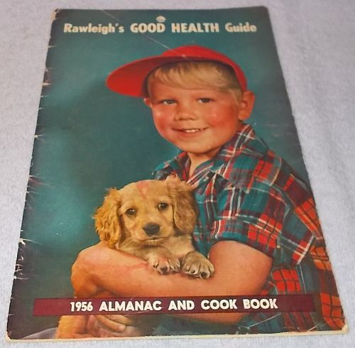 Primary image for Rawleigh's 1956 Good Health Almanac and Cookbook Calendar Janesville Wi
