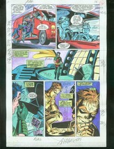 Original D.C. Color Guide Robin Annual #2 Pg 16-SIGNED Vg - £29.08 GBP