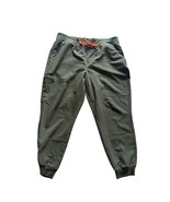 Figs Olive Green Jogger Scrub Pants Orange Drawstring XXL Zamora - $24.25