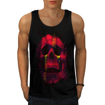 Wellcoda Liquid Metal Death Mens Tank Top, Biker Active Sports Shirt - £14.87 GBP+