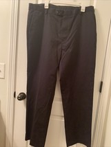 Roundtree &amp; Yorke Men&#39;s Casual/Dress Pants Zip Button Pockets Size 38x32... - $34.65
