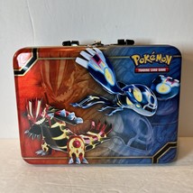 Pokémon Tin Lunchbox Primal Kygore and Primal Groudon - Lunch box only, ... - $187.01 MXN