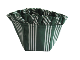 Longaberger Hunter Green Stripe Liner for Chives Basket #2521616 USA 100... - $9.50