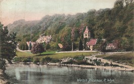 Gallese Bicknor Herefordshire UK Fiume Wye ~1906 DI FRITH Colorato Foto Scheda - £7.49 GBP