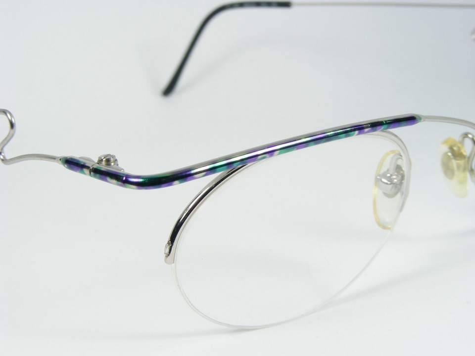 Vintage DOLCE VITA by Casanova DV-16 02 MULTICOLOR EYEGLASSES 48-20-150mm Italy Item image 7