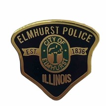 Elmhurst Illinois Police Department Law Enforcement Enamel Lapel Hat Pin... - £11.73 GBP