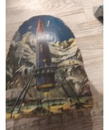 1960s Made in Japan SH Battery Operated Floating Satellite Rocket Ship I... - $28.04