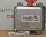 2007-2009 Saturn Aura Engine Control Unit ECU 12612384 Module 846-25D3 - $37.99