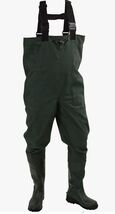 FROGG TOGGS Cascades 2-ply Poly/Rubber Boot Foot Chest Wader Mens Sz 10 ... - €72,20 EUR