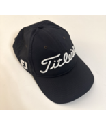 Titleist Hat FootJoy FJ Pro V1 Golf Cap Black Adjustable Back Strap - €15,19 EUR