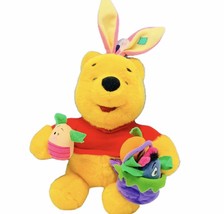 Winnie Pooh plush Easter Bunny stuffed animal disney 1999 eeyore piglet tigger - £19.68 GBP