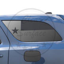 Fits 2014-2022 Dodge Durango Texas Flag Rear Window Decal Stickers Matte Black - £26.37 GBP