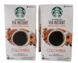 STARBUCKS Instant Coffee Medium Roast 4 Box X 8 Count = 32 COLUMBIA 02/2023 - £23.36 GBP