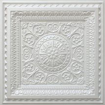 Dundee Deco Modern Floral Pearl White Glue Up or Lay in, PVC 3D Decorative Ceili - £15.40 GBP+