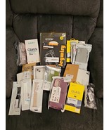 Lot Of 20 Pieces Of Phone Casea Glass Screen Protector Watchband New - $24.70