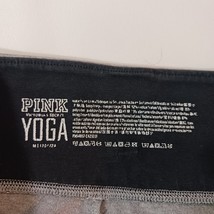 Pink Victoria's Secret Pants Women's Gray & Black Activewear Yoga Leggings 30x28 image 3