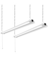 2-Pack 4Foot Led Shop Lights For Workshop, 84W/7000Lm/5000K Garage, Base... - $65.95