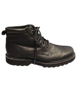 Rockport Northfield Plain Toe Boots Mens Sz 8.5 Black Leather Waterproof... - $53.59