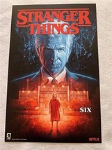 Stranger Things Six - 11&quot;x17&quot; Original Promo Poster Sdcc 2019 Dark Horse - £19.23 GBP