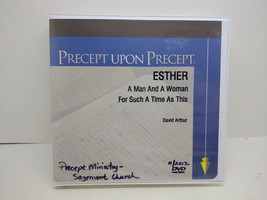 Precept Upon Precept Esther A Man &amp; A Woman For Such A Time DVD Set Davi... - $39.99