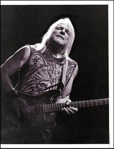 Steve Morse onstage with Signature Ernie Ball Music Man Guitar pin-up photo 4c - $3.60