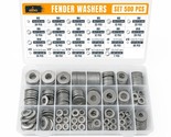 Fender Washers Set 304 Stainless Steel | SAE/Metric | M3–M12 | 1/4–1/2&quot; ... - $15.99+