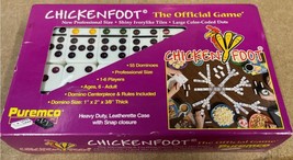 Puremco Chicken Foot The Official Game Professional Size Dominoes Set Wi... - $33.24