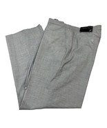 J Ferrari Dress Pants Mens XXL 44-46 Heathered Gray Drawstring Waist Lig... - $38.17 CAD