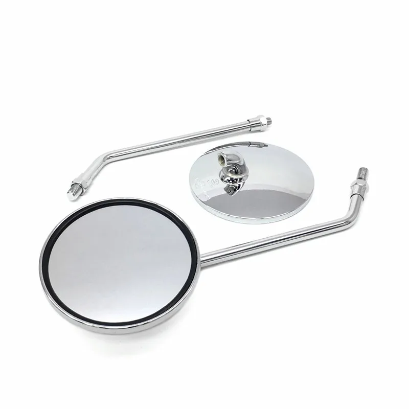Motorcycle Accessories Universal 10MM Side Mirrors Chrome RearView Mirror Electr - £115.36 GBP