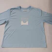 Columbia Omni-Shade AL8460 Women's Blue Long Sleeve T-Shirt Size Large image 12