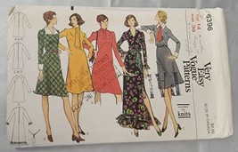 Very Easy Vogue, 8396  Vintage 1970&#39;s sewing pattern, Women&#39;s dress - £18.94 GBP