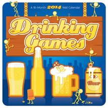 Drinking Games 2014 Wall Calendar - $5.99