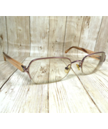 Liz Claiborne Pink Pearl Half-Rim Metal Eyeglass FRAMES - L307 68Q 51-19... - $37.09