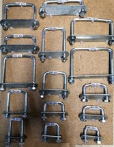 U BOLTS CLAMPS PIPE PLUMBING SIGNS FENCE ROUND DIY PIPES CHOOSE FROM 31 ... - $6.74