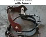 Youth Bumper Spurs With Rowels with Circle Y Spur Straps Pre-Loved - £35.58 GBP