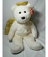 Ty Angel Bear Halo II Beanie Buddies Collection 2000 14 Tall Used Gold H... - £17.30 GBP