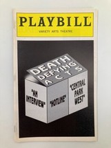 1996 Playbill Variety Arts Theatre Valerie Harper in Death Defying Acts - $16.52 CAD