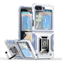 Galaxy Z Flip 6/5/ 4 Case Military Grade Shockproof Protective Armor Magnetic - $12.26+