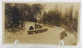 Cross &amp; Dimmitt RPPC Eagle Creek Bridge Columbia River Highway Oregon Postcard - £7.43 GBP