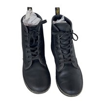 Dr. Martens Shoreditch Boots US 9 Women&#39;s Black Canvas Comfort Round Toe AW004 - £53.25 GBP