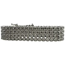 18 CT Round Cut Simulated Diamond Women&#39;s Bracelet Gold Plated 925 Silver - £187.33 GBP