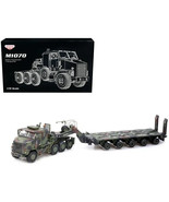M1070 Heavy Equipment Transporter - Green Camo - 1/72 Scale Model by Pan... - $184.33 CAD