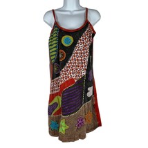 Rising International Women&#39;s Sleeveless Midi BOHO Dress Size XL - £25.45 GBP