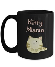 Cat Moms - Kitty Mama - Cute Kitten Coffee Mug Tea Cup Mother Wife Friend Gifts - £14.91 GBP