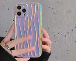 Japan 3d colorful matting water ripple soft silicon phone case for iphone 14 13 12 thumb155 crop
